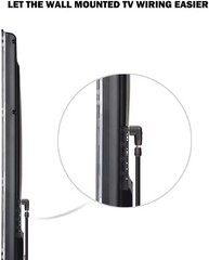 Black Gold HDMI 90 and 270 Degree Adapter Male to Female