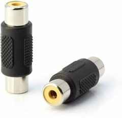5 PCS AV RCA Audio Video Female to Female Jack Coupler Adapter Connector
