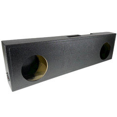 Sub Woofer Box Chevy Silverado 07-18 Single Regular Cab 2×10 Woofers Ported