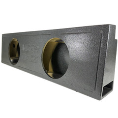 2001-2006 Chevy Silverado 1500 Crew Cab Truck Dual 12″ Sub Subwoofer Box