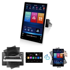 Android 15 For 2008-2013 Toyota Highlander Rotatable Stereo Radio Carplay GPS BT