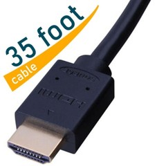 VANCO High Speed HDMI Cable w/ Ethernet & RedMere Chip, 35 ft. **Open Box**