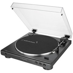 Audio-Technica AT-LP60X-BK Fully Automatic Belt Drive Turntable – Black
