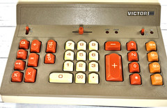 VTG Desktop Calculator Printer VICTOR 660 AC Corded Office Printing Calculator
