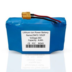 36V 4.4Ah 10S2P Li-Ion Replacement Battery For Balance Scooter Board