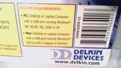 Delkin Devices~eFilm~Pocket Reader/Writer~SD & Memory Stick~Sealed~NOS~Vintage