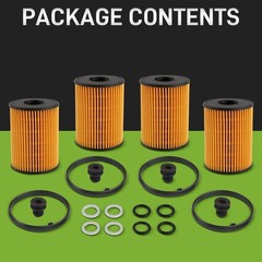 26350-2S000 Oil Filter with Seals Compatible with Hyundai Santa Cruz 2.5L 2020-2