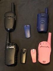 Walkie-Talkie Cobra micro talk Motorola five star Midland X-talk Lot Of 4 Tested
