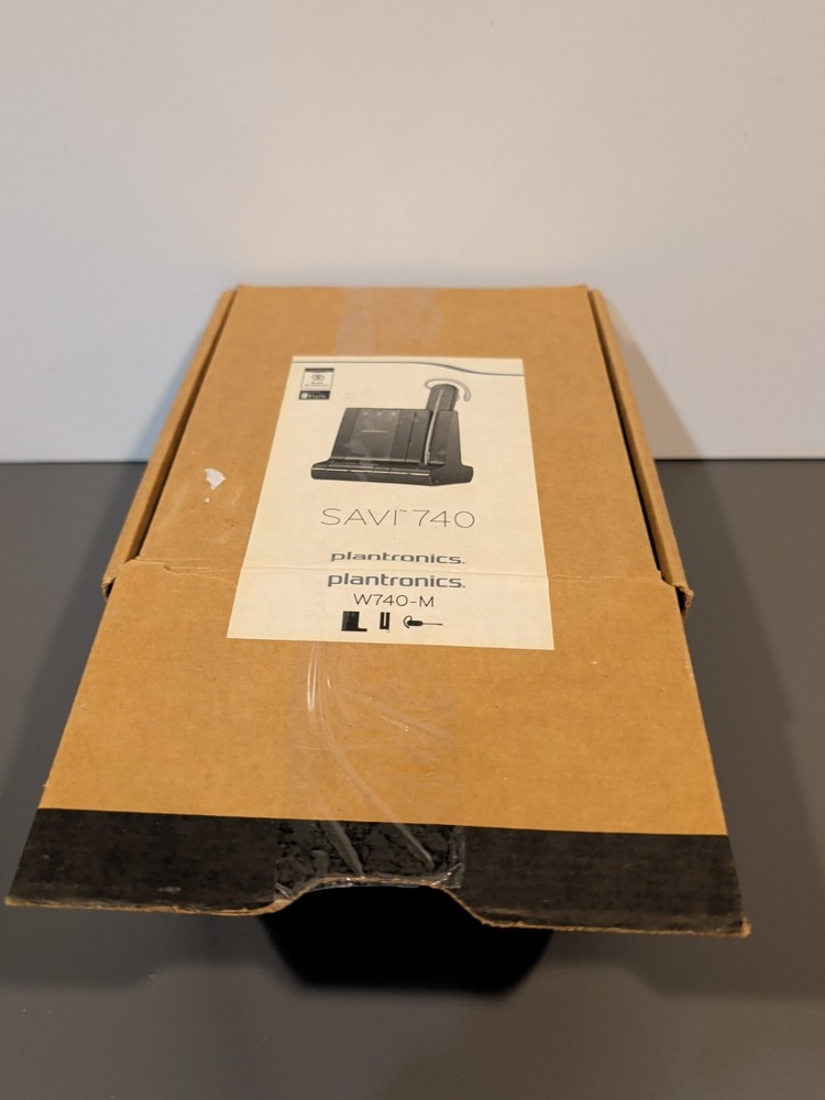 Plantronics Savi W740-M Wireless Headset System – New Open Box – 84001-01