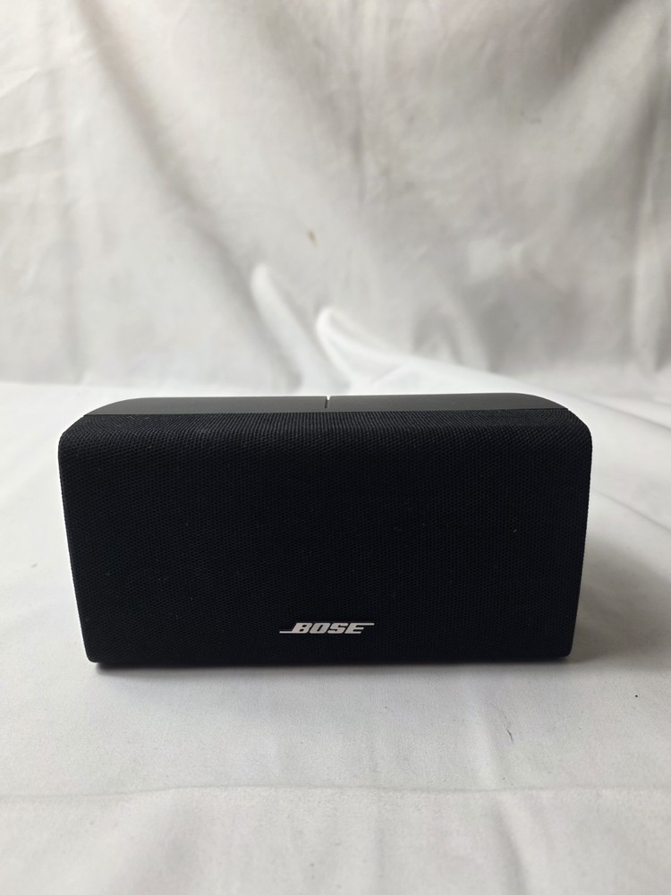 Bose Center Channel Speaker Horizontal Double Cube Black Acoustimass Lifestyle