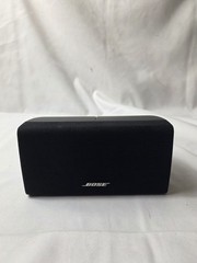 Bose Center Channel Speaker Horizontal Double Cube Black Acoustimass Lifestyle