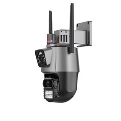 8MP 4K WiFi Security Camera: Dual Lens, 1-8X Zoom Outdoor PTZ Home Cam* US STOCK