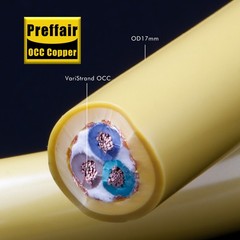1M OCC Copper Audio Power 3Core Power Cable HiFi Bulk Cord Power Wire DIY