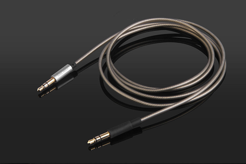 Upgrade Sliver Audio AUX Cable Fit For SONY MDR-NC500d MDR-NC600 Headphones