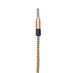 10ft AUX Cable Jack Gold Plug Audio Wire Long Cord Universal for iPod Classic