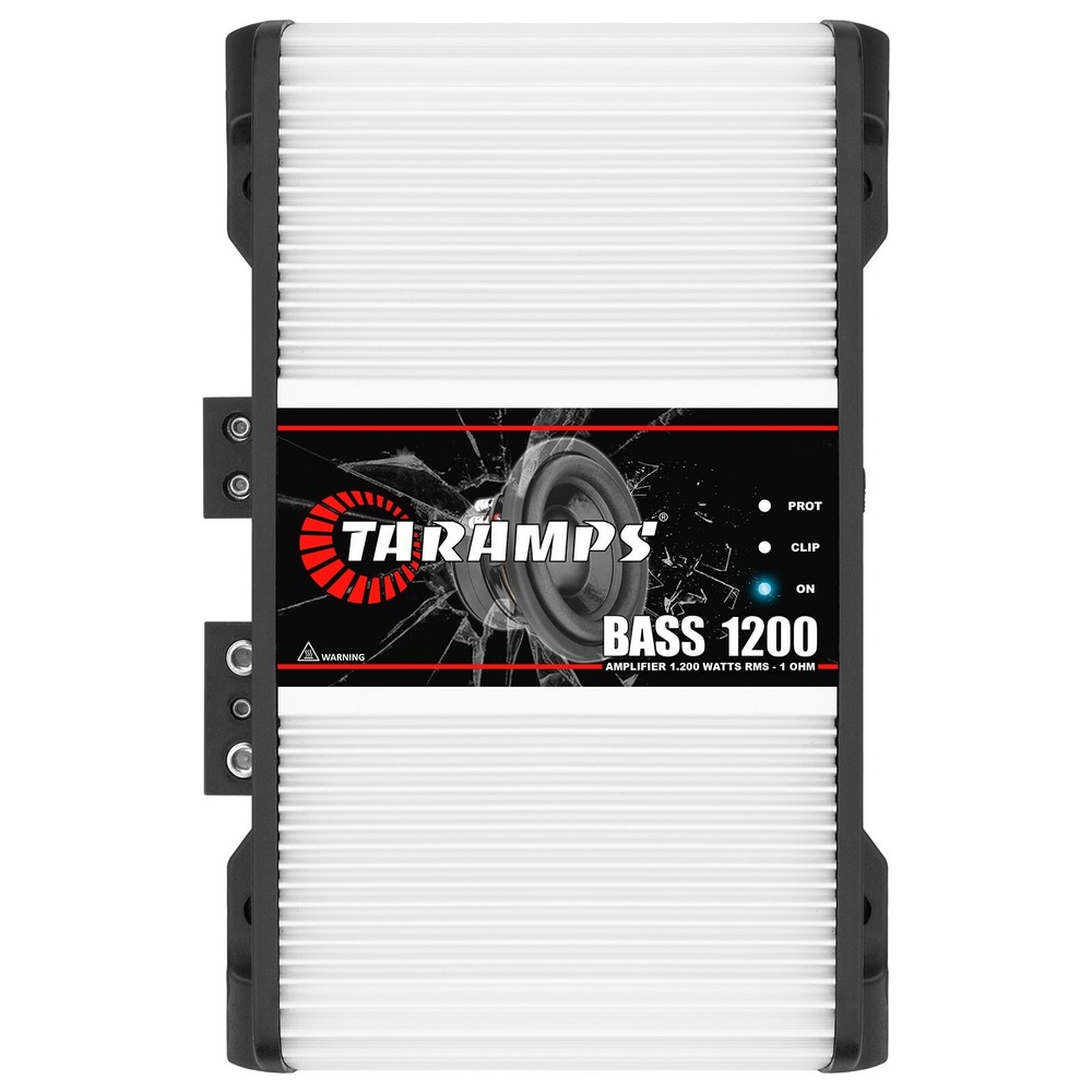 USA DEALER- Taramps BASS 1200 1 Ohm 1 Channel Amplifier 1200W RMS, Class D