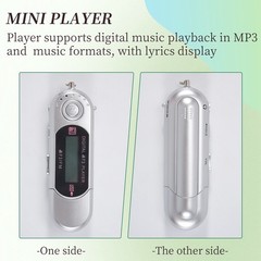 MP3 Player USB 2.0 Small Flash Drive Multilanguage LCD Music Player with 39325