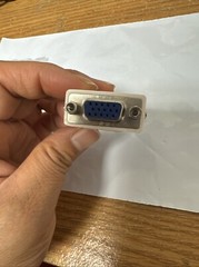 DVI-A Male to VGA 15-pin HD15 Female Video Adapter SVGA Converter for PC Monitor