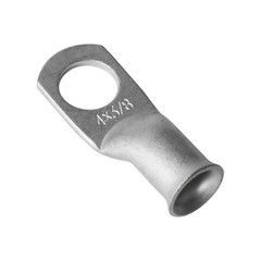 4/0 AWG Ring 3/8″ Hole Terminal Lug Tin Plated Copper Cable Lug Gauge 10PCS