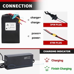 48V Lithium LiFePO4 16Ah Batterie for Motor.DIY Projects and Outdoor Equipment。