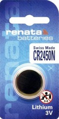 10 CR2450N RENATA WATCH BATTERIES 2450