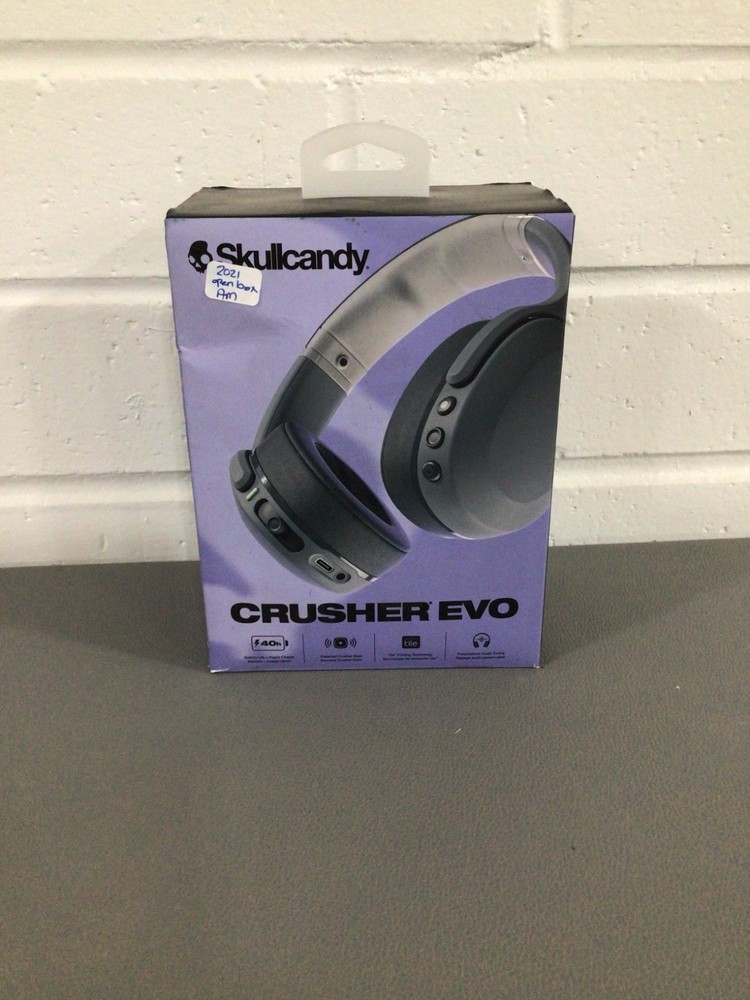 Skullcandy Crusher EVO Chill Gray Bluetooth Headphones