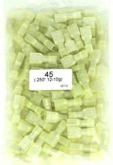 600 PACK T-TAPS + QUICK DISCONNECTS SET MALE (10-12/ 14-16/ 18-22) 100 PCS EACH