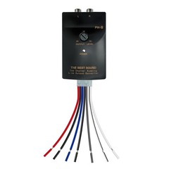 Car Audio Speaker Wire to RCA Line Output Converter for Amplifier Subwoofer 2CH