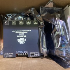(4)-Dajunguo S600x Bluetooth Amplifiers Open Box. All Light Up/power Up.