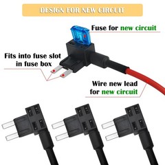 4 Pack Fuse Tap, Car AddaCircuit Fuse Tap, Holder, Small Taps Automotive for …