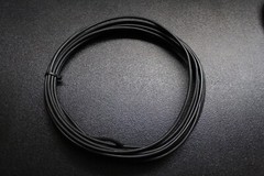 10 GAUGE WIRE 25 FT BLACK PRIMARY STRANDED COPPER AUTOMOTIVE POWER BATTERY AWG