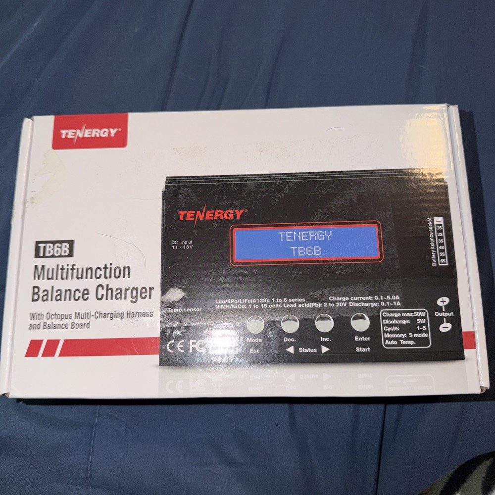 Tenergy TB6B Multifunctional Balance Charger
