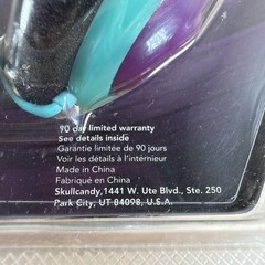 New Skullcandy 2XL Wage Adjustable Headband On-Ear Headset Purple & Green