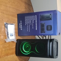 Experience Ultimate BT304 Bluetooth LED 2.0 Stereo Speaker System 4in AUX USB