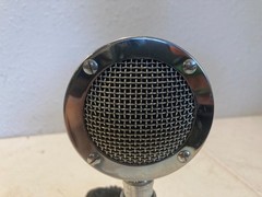 Astatic Silver Eagle Desk Microphone CB Ham Radio Mic Untested Vintage USA