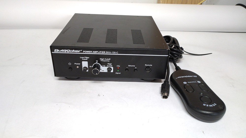 Lot Of 1 ButtKicker Power Amplifier BKA-130-C – For Repair