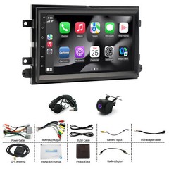 For Ford F-150 2004-2008 Radio Upgrade to Wireless CarPlay Android Auto 7″Screen