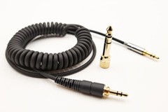 Coiled Spring Audio Cable For FOCAL SPIRIT ONE/ ONE S/Classic Takstar HD6500