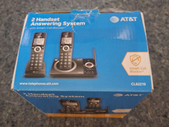 AT&T CL82219 Cordless Phone System w/ Answering Machine Home Telephone