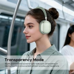 Wireless Headphones Noise Cancelling Spatial Audio Low Latency NC95 Srhythm