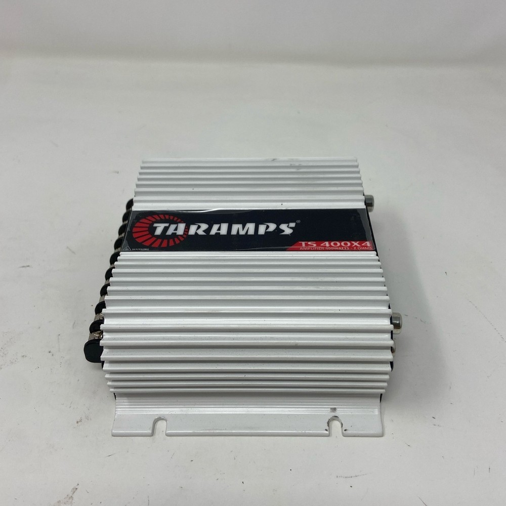 Taramps TS 400×4 V2 4-Channel Car Amp 400W RMS Silver/Black Small