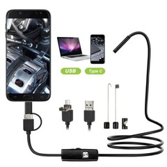 1m/2m 3in1 USB 6 LED Endoscope HD Cams Inspection Camera For Android/Laptop/PC