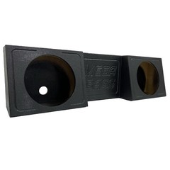 Regular Cab / Single Cab 12″ Dual Sub Box Subwoofer Enclosure Gm Ford Dodge