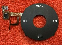 Replacement Click Wheel Black Gray Part for Ipod Classic 5 5th gen 5g A1136 lot