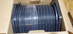 MOCSPCY 7 T 1000ft INDOOR OUTDOOR CABLE TV BLACK COAXIAL RG6 CABLE 18AWG 1 BOX