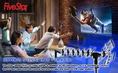 Five Star Outdoor HD TV Antenna Strongest Up to 200 Miles Long Antenna+Kit
