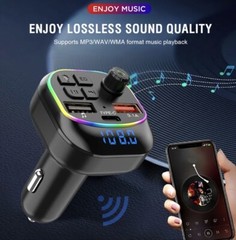 ✅ 5 YEAR WARRANTY Bluetooth Wireless FM RadioTransmitter Car Adapter USB Charger