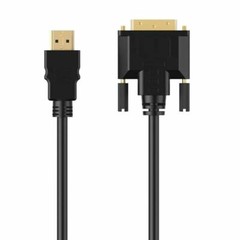 New HDMI to DVI-D 24+1 Pin Monitor Display Adapter Cable Male/Male HD HDTV 6 FT
