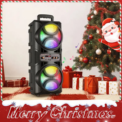 3000W Portable Bluetooth Speaker Sub Woofer Heavy Bass Sound System Party+Remote