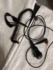 Lot of 3 Earpieces Headsets For Motorola SL300 TLK100 Radio 2 Tube 1 ARC Earhook